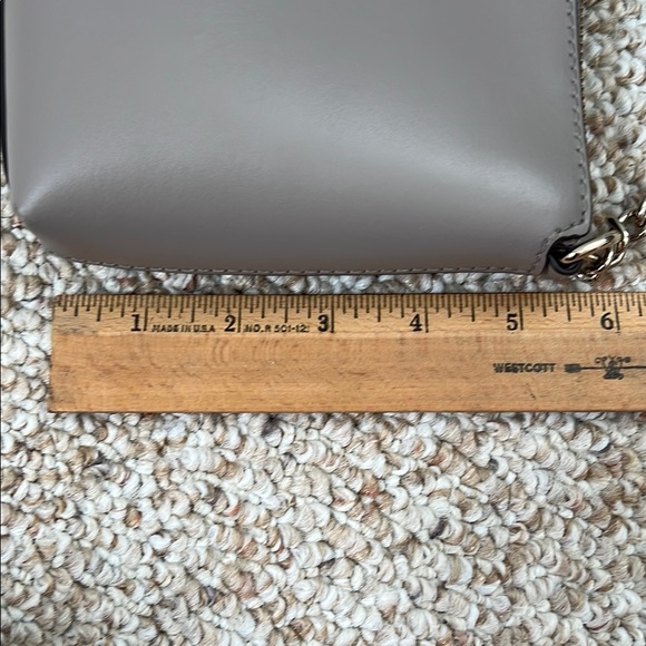 Kate Spade Gray / Light Purple Crossbody Bag with Chain Strap - Picture 9 of 10